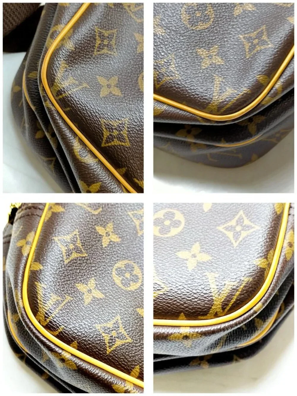 Authentic Louis Vuitton Reporter PM Monogram Canvas Crossbody Messenger Bag